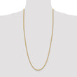 14k 3.3mm Regular Rope Chain