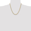 14k 3.8mm Regular Rope Chain