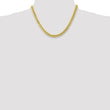 10k 6.75mm Semi-Solid Miami Cuban Chain