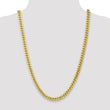 10k 7.3mm Semi-Solid Miami Cuban Chain