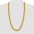10K 13.2mm Semi-Solid Miami Cuban Chain