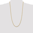 10k 3.5mm Semi-Solid Rope Chain