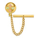 10k w/12K Accents Black Hills Gold Cross Tie Tac
