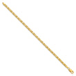 10K 3.25mm Byzantine Chain - 8