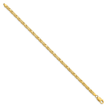 10K 3.25mm Byzantine Chain - 8