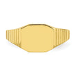 10K Signet Baby Ring