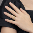 10K CZ 3-Heart Child's Ring