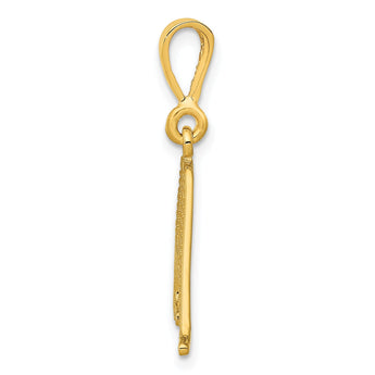 10k Initial A Pendant