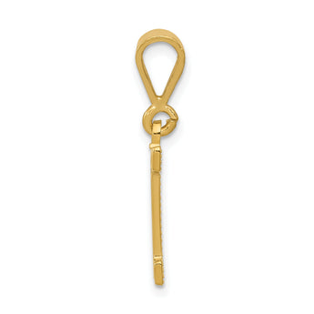 10KY Initial I Pendant