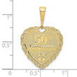 10k 50th Anniversary Charm