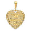 10k 50th Anniversary Charm