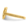 10k Butterfly Toe Ring