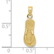 10k Single Flip-Flop Pendant