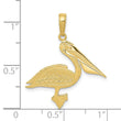 10k Pelican Pendant