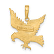 10k Eagle Pendant
