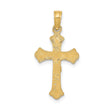 10K INRI Crucifix Charm