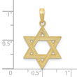 10K Star of David Pendant