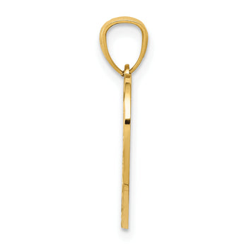 10k D/C Daddys Little Girl Heart Pendant