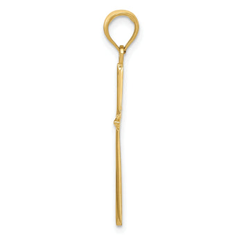 10k Cross Pendant