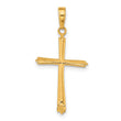 10k Cross Pendant