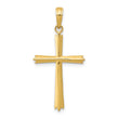 10k Cross Pendant