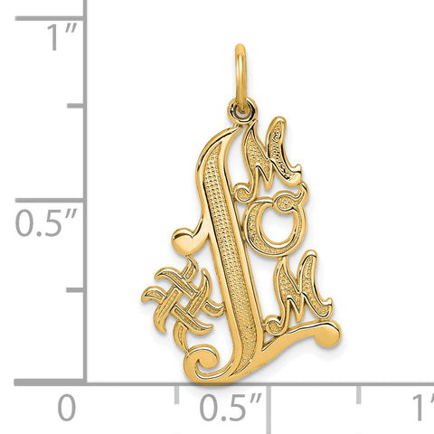 10K #1 MOM Charm