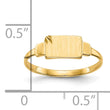 10K Signet Ring - 3