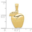 10k #1 Teacher Apple Pendant
