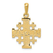 10k Jerusalem Cross Pendant