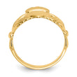 10k Men's Claddagh Ring