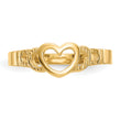 10k Heart Child's Ring