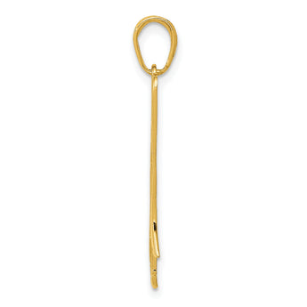 10K Trombone Pendant