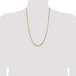 10K 3.5mm Solid Miami Cuban Chain