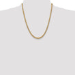 10K 4.3mm Solid Miami Cuban Chain