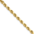 10k 3mm Semi-solid D/C Rope Chain