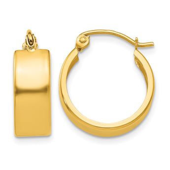 10k Small Hoop Earrings - Birthstone Company