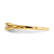 10k Madi K 3mm Opal Birthstone Baby Ring