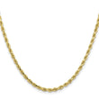 10k 3.25mm Diamond-cut Rope Chain