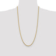 10k 3.25mm Diamond-cut Rope Chain