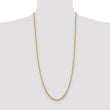 10k 3.25mm Diamond-cut Rope Chain