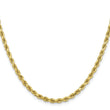 10k 3.75mm Diamond-cut Rope Chain