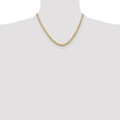 10k 3.75mm Diamond-cut Rope Chain