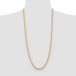 10k 3.75mm Diamond-cut Rope Chain