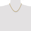 10k 4.25mm Diamond-cut Rope Chain