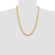 10k 6.5mm Diamond-cut Rope Chain