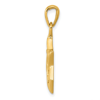 10k Star of David Pendant