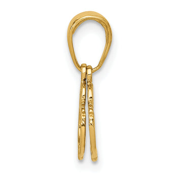 10K Handcuffs Pendant