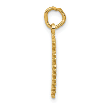 10k Flaming Sun Charm