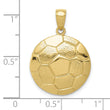 10k Soccer Ball Pendant