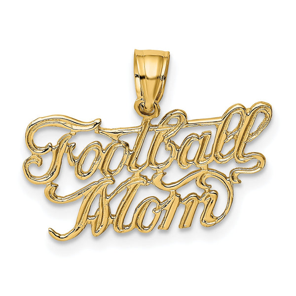10K FOOTBALL MOM Charm